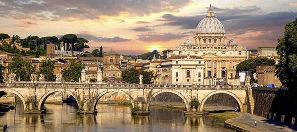 Rome Italy Europe Open Campus River Bridge Main